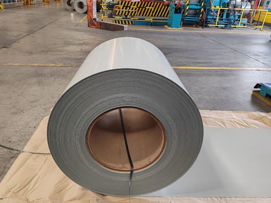 شراء Pre Painted Steel Coil with 5-7μm Back Coating Thickness 508/610mm Coil ID and 3-8MT Coil Weight for Construction and Manufacturing online manufacture