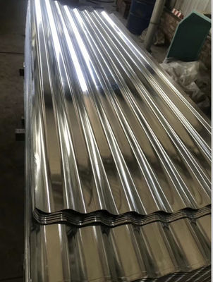 شراء طلاء الزنك 40-275 جم / م² لوح التسقيف المموج المجلفن مع صفر كبير عادي online manufacture