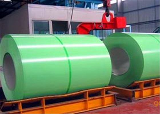 يشتري 0.76mm Z150 ملفات الفولاذ المسبقة الطلاء RAL 5096 لتطبيقات السقف والبناء online manufacture