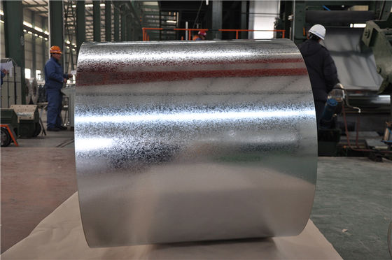 يشتري ASTM A653 JIS G3302 ملفات الفولاذ المقاوم للصدأ المغمورة بالحر مع سطح مضاد للأصابع للأجهزة والبناء online manufacture