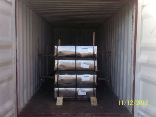 شراء AS 1397 G550 ASTM A653 صفائح التسقيف الفولاذية المجلفنة بالزنك المموج online manufacture