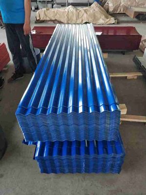 شراء ASTM CGCC الطلاء المسبق لوح التسقيف المموج ASTM CGCC 24 قياسًا لألواح التسقيف المعدنية لوح التسقيف المموج 24 قياسًا للسقف المعدني المموج online manufacture