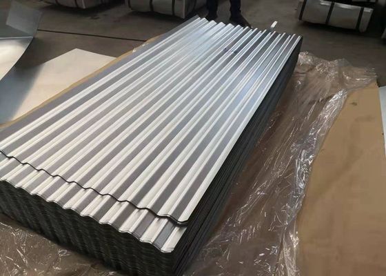 يشتري 0.12 مم DX51D AZ275 لوح التسقيف المموج Galvalume مع عرض فعال 800 مم لتكسية المباني online manufacture