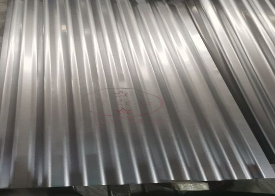 شراء S450 G20 لوح التسقيف المموج المجلفن 0.6 مم 150 جم / م² طلاء الزنك لإسكان الهيكل الصلب online manufacture